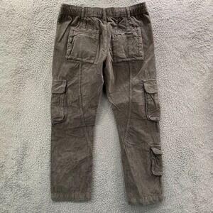 Free People Tahati Cargo Pants Womens Size Medium Corduroy Green 36x30